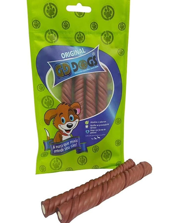 Petisco GD dogs para cães tubetes chocolate