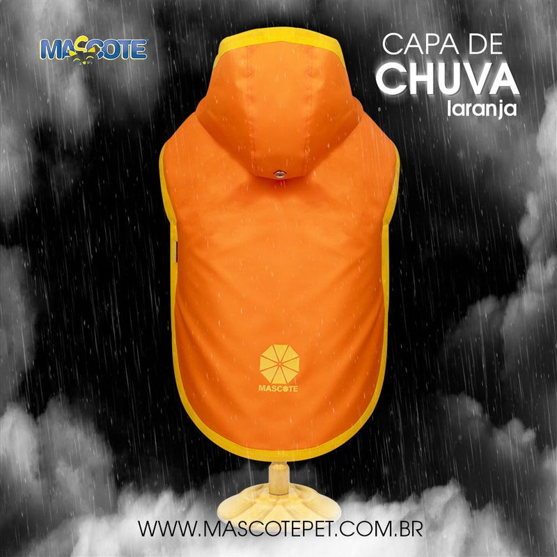 Capa de Chuva Laranja
